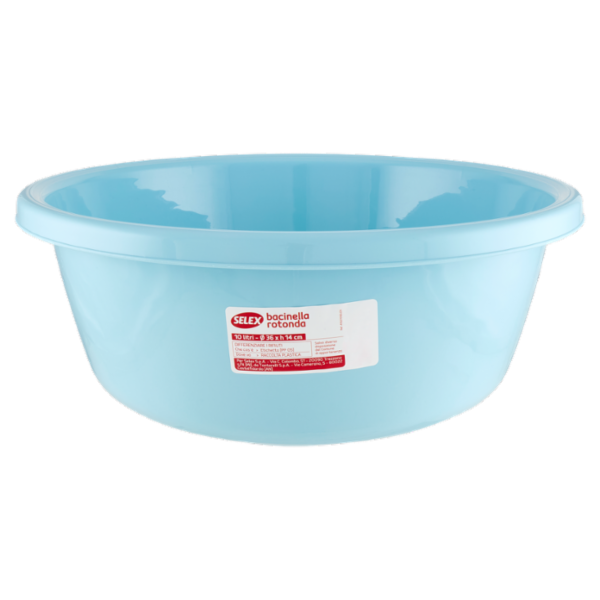 Selex Bacinella Rotonda Azzurro 10 L