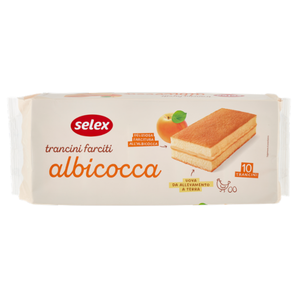 Selex Trancini Farciti all'Albicocca 10x28 g