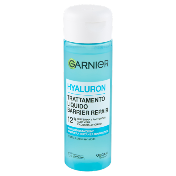 Garnier Hyaluron Trattamento Liquido Barrier Repair 12% Glicerina + Pantenolo, 120 ml