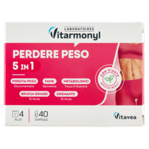 Laboratoires Vitarmonyl Perdere Peso 5 In 1 40 Capsule 18,2 g