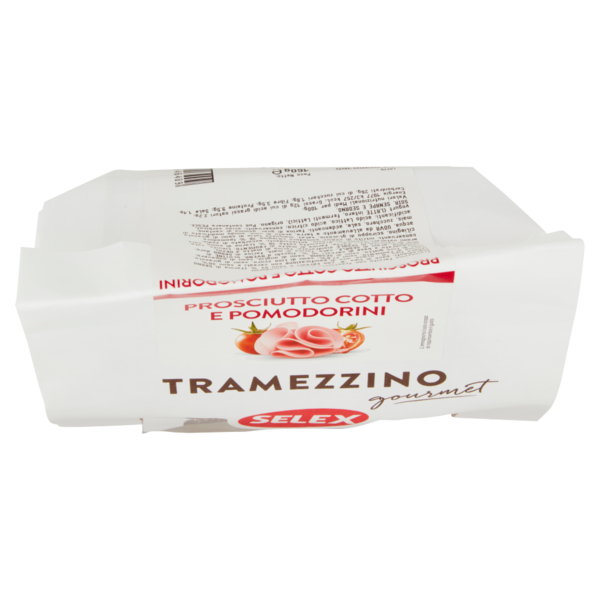 Selex Tramezzini Gourmet Farciti Prosciutto Cotto e Pomodorini 2x80 g