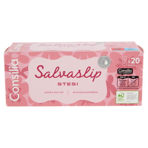 Consilia Salvaslip Stesi 20 pezzi