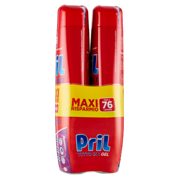 PRIL Tutto in 1 Gel Classico 2x684ml