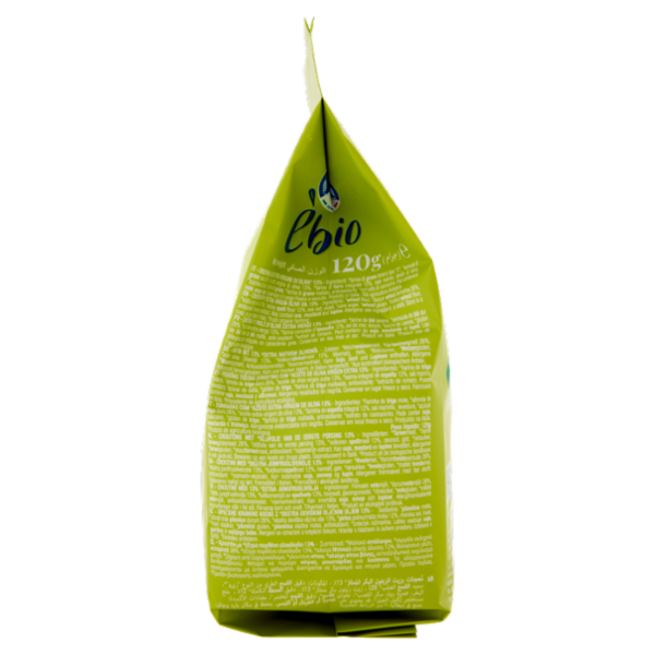 Monviso èbio Crustini Biologici con Farro Integrale con Olio Extravergine di Oliva 120 g