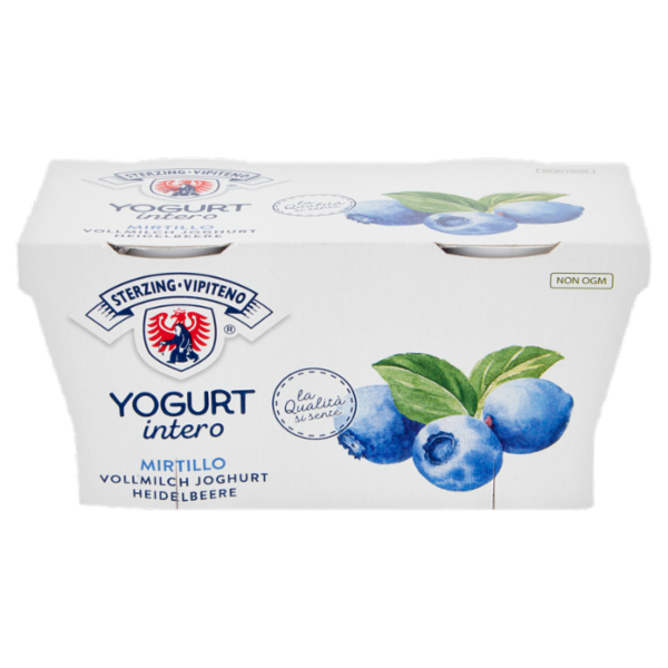 Sterzing Vipiteno Yogurt intero Mirtillo 2 x 125 g