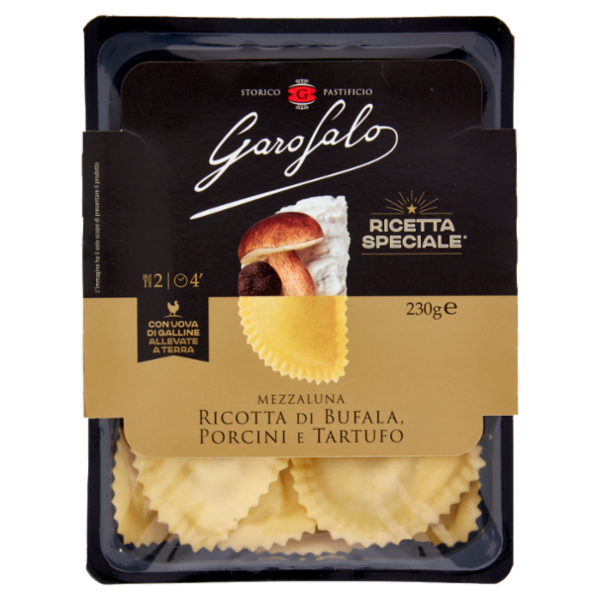 Garofalo Mezzaluna Ricotta di Bufala, Porcini e Tartufo 230 g