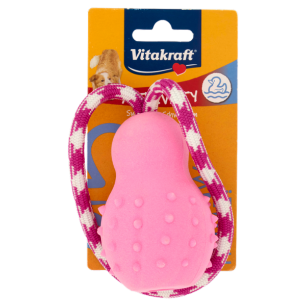 Vitakraft Activity Gioco in TPR 9cm con corda 1 pz