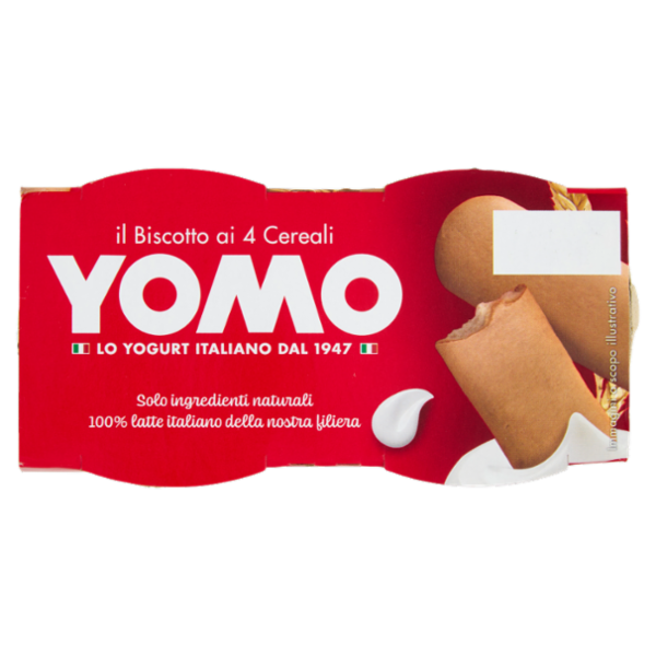 Yomo il Biscotto ai 4 Cereali 2 x 125 g