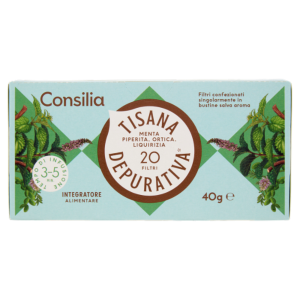 Consilia Tisana Depurativa 20 Filtri 40 g
