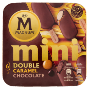 Magnum Mini Double Caramel Chocolate 6 Gelati 283,5 g