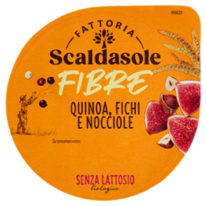 Fattoria Scaldasole Fibre Quinoa, Fichi e Nocciole Senza Lattosio Biologico 150 g