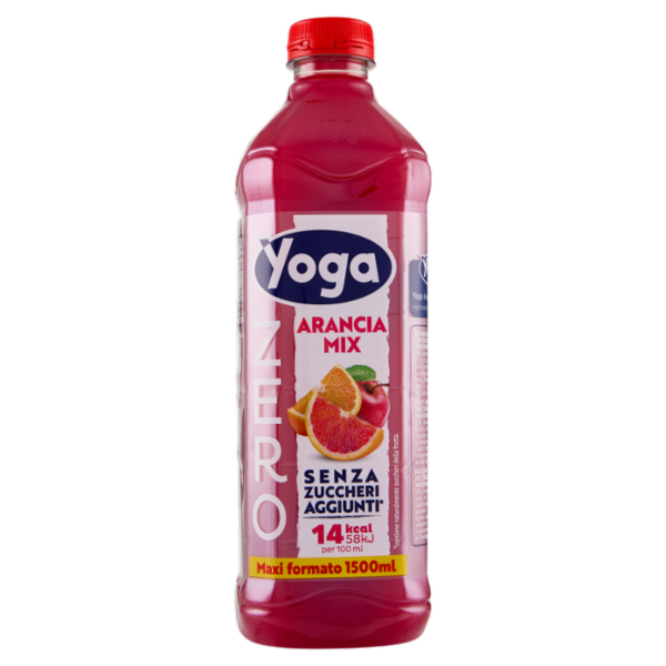 Yoga Zero Arancia Mix Senza Zuccheri Aggiunti* 1500 ml