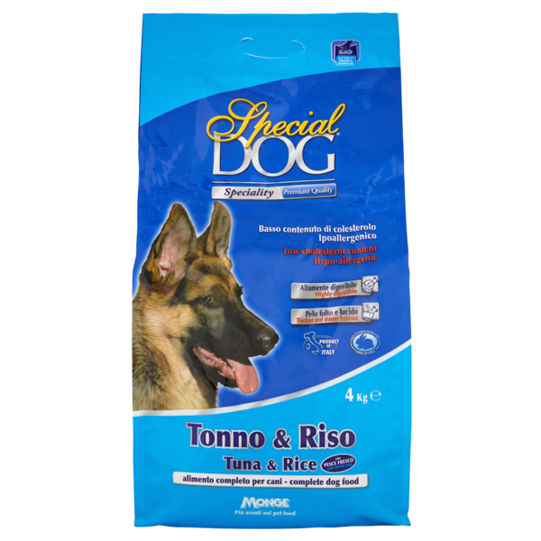 Special Dog Speciality Premium Quality Tonno & Riso 4 kg