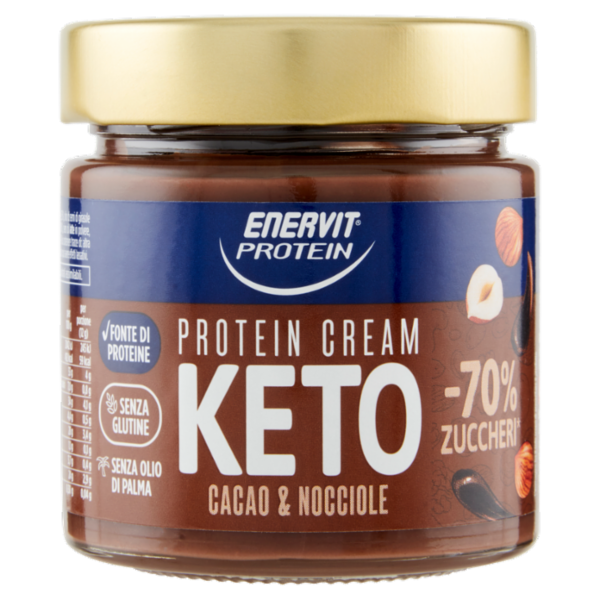 Enervit Protein Protein Cream Keto Cacao & Nocciole 180 g