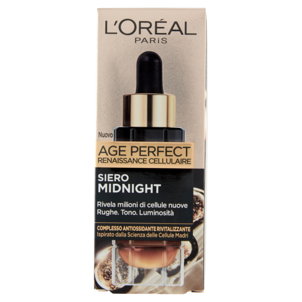 L'Oréal Paris Age Perfect Renaissance Cellulaire, Per Rinnovamento Cellulare e Azione Anti-Età, 30ml