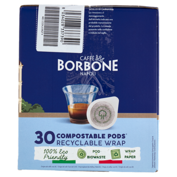 Caffè Borbone Miscela Decisa Cialde Compostabili* 30 x 7,2 g