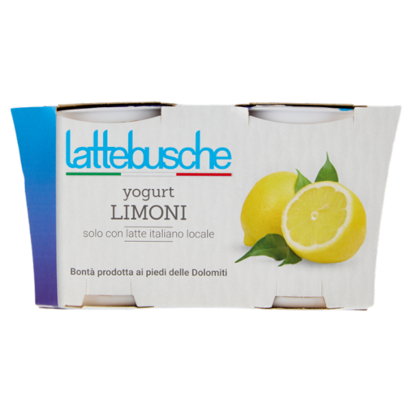 lattebusche yogurt Limoni 2 x 125 g
