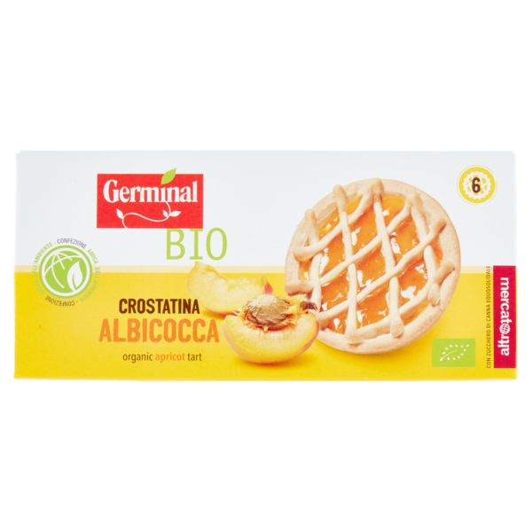 Germinal Bio Crostatina Albicocca 6 x 45 g