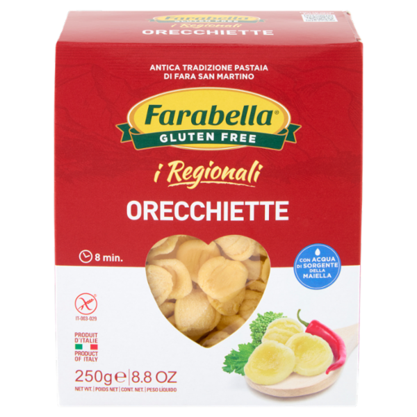 Farabella Gluten Free i Regionali Orecchiette 250 g