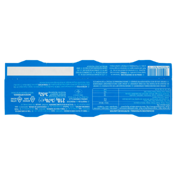 Asdomar Gusto Gentile Tonno all'olio di Semi di Girasole 3 x 70 g