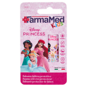 FarmaMed Kids Disney Princess Balsamo Labbra Protettivo 5,5 Ml