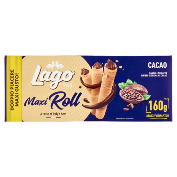 Lago Maxi Roll Cacao 160 g