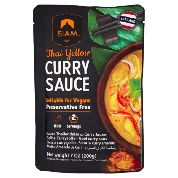 Siam Thai Yellow Curry Sauce 200 g