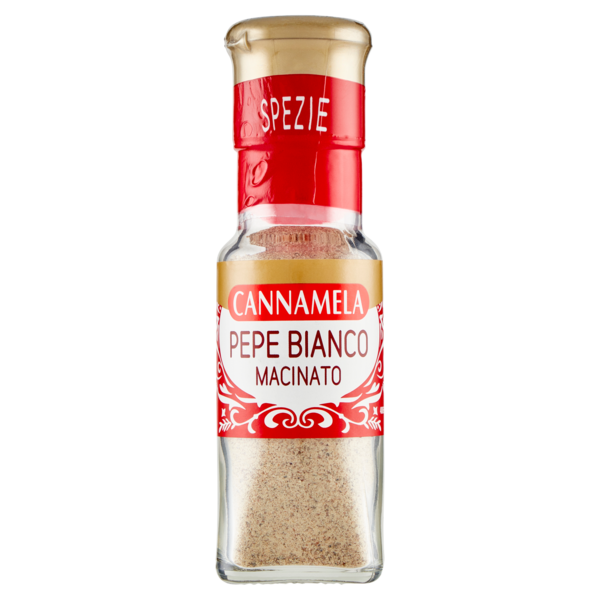 Cannamela Spezie Pepe Bianco Macinato 50 g