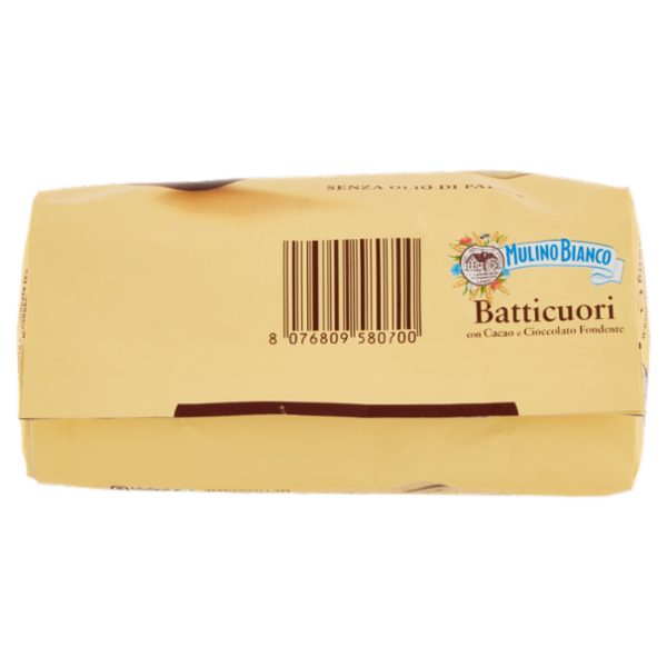 Mulino Bianco Batticuori Biscotti con Cacao e Cioccolato 350g
