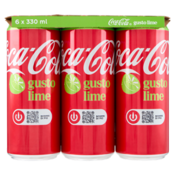 Coca-Cola Lime CAN 6 X 33 Cl