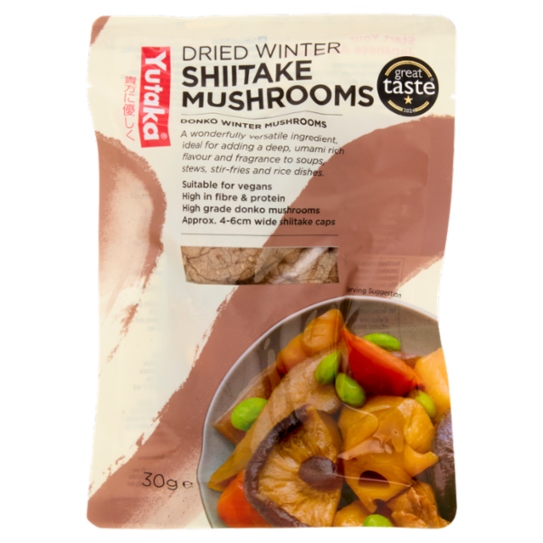 Yutaka Dried Winter Shiitake Mushrooms 30 g