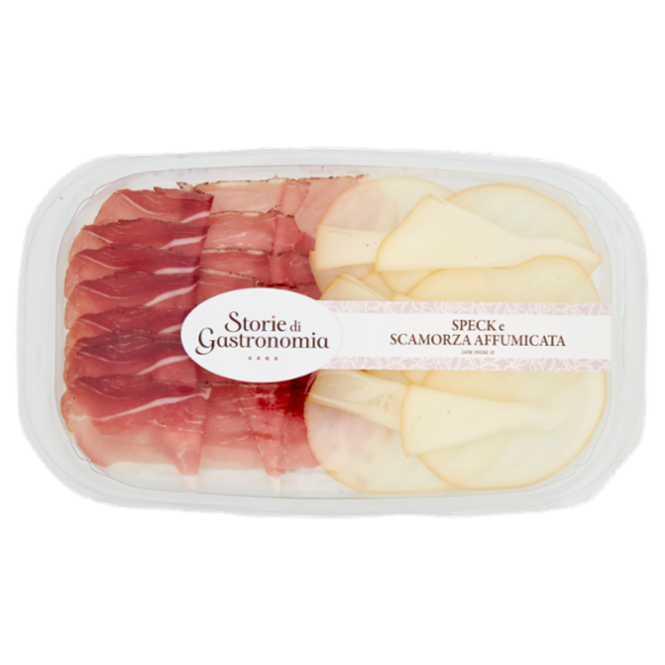 Storie di Gastronomia Speck e Scamorza a Fette 120 g