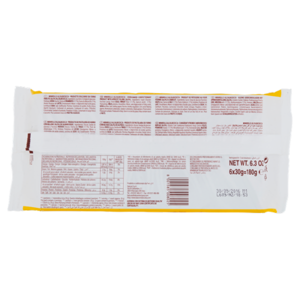 Balconi Mini Rolls albicocca 6 x 30 g