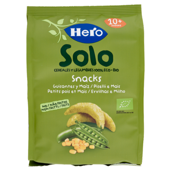 Hero Solo Snacks Piselli e Mais 50 g