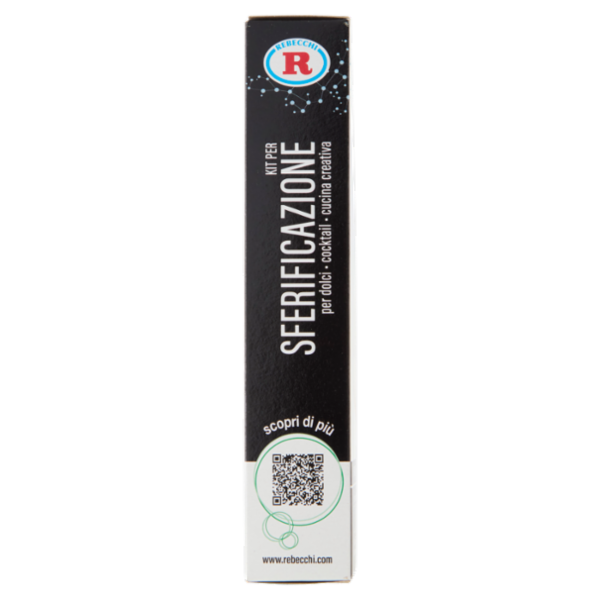 Rebecchi Kit per Sferificazione per dolci - cocktail - cucina creativa 90 g