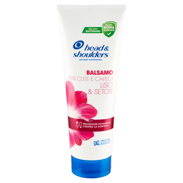 Head & Shoulders Balsamo Antiforfora Lisci & Setosi 220 ml