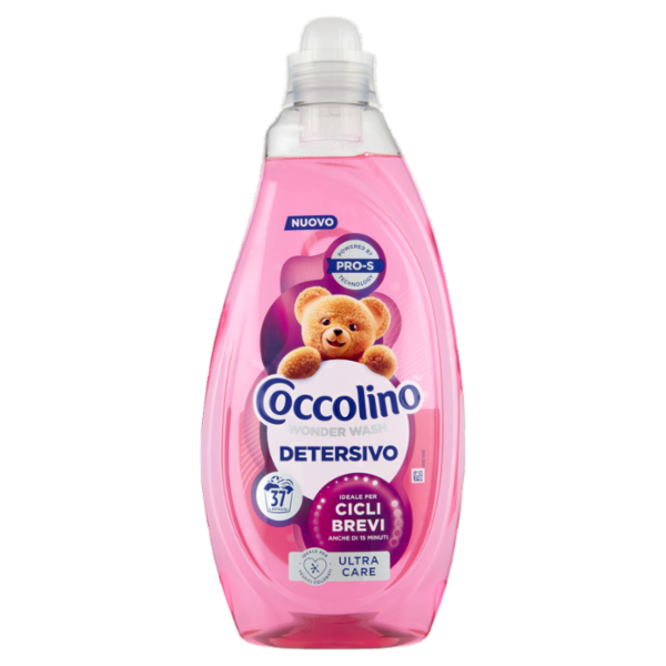 Coccolino Wonder Wash Detersivo Ultra Care 37 Lavaggi 1480 ml