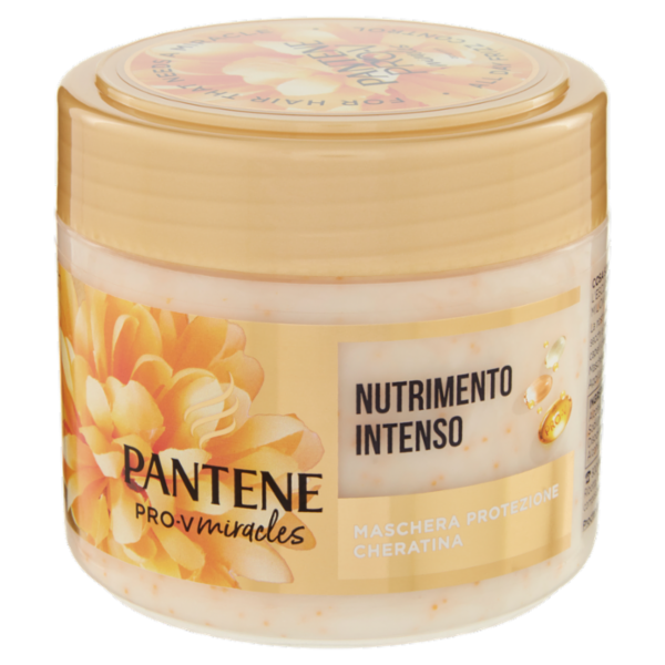 Pantene Pro-V miracles Nutrimento Intenso Maschera Protezione Cheratina 300 ml