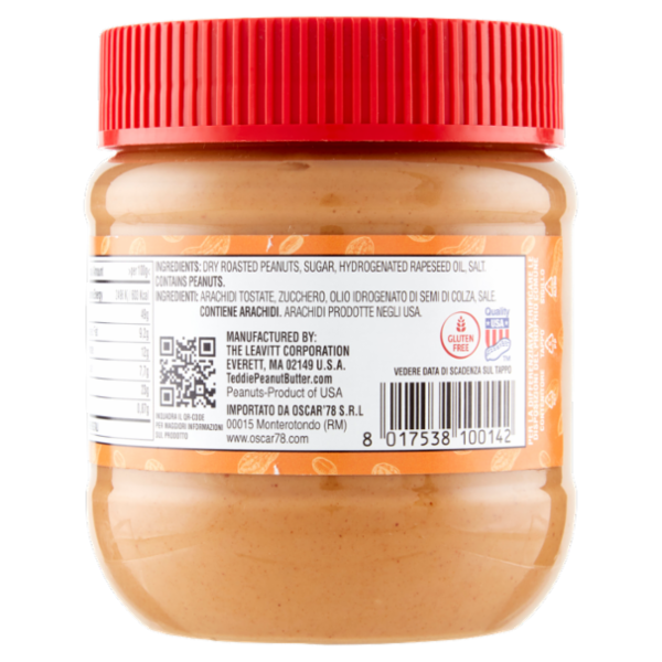 Teddie Peanut Butter Smooth 340 g