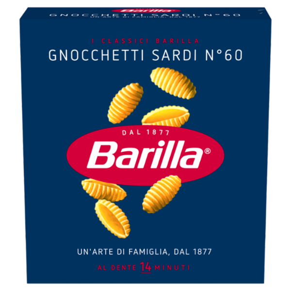 Barilla Pasta Gnocchetti Sardi n.60 500g