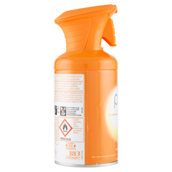 Air Wick Pure Agrumi del Mediterraneo Spray Automatico per Ambienti Ricarica 250 ml