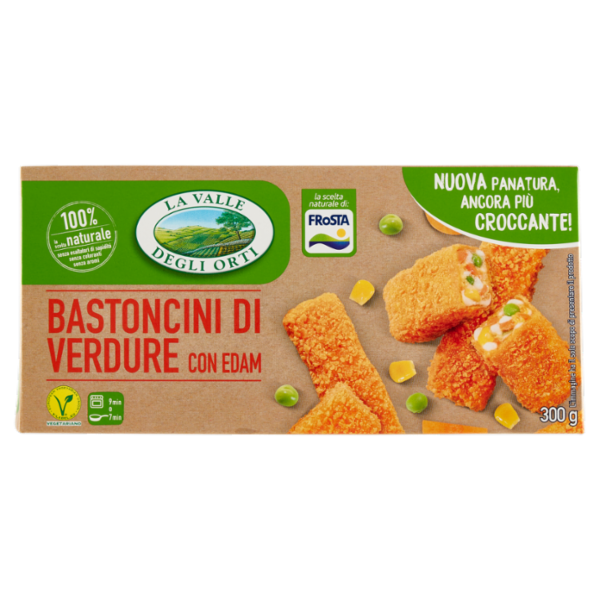 La Valle Degli Orti Bastoncini di Verdure con Edam 300 g