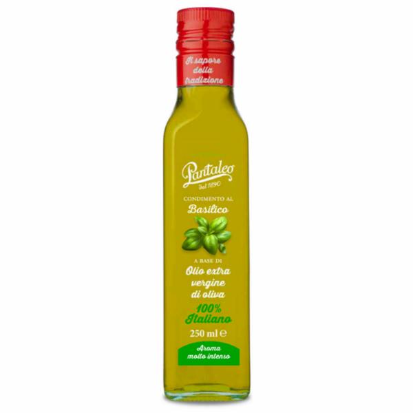 Pantaleo Condimento Al Basilico A Base Di Olio Extra Vergine Di Oliva 25 Cl