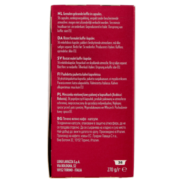 Lavazza A Modo Mio Intenso 36 Capsule 270 g