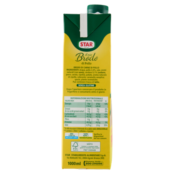 Star il mio Brodo di Pollo 1000 ml