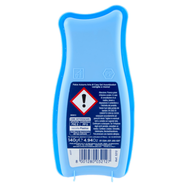 Felce Azzurra vaniglia e monoi Gel assorbiodori 140 g