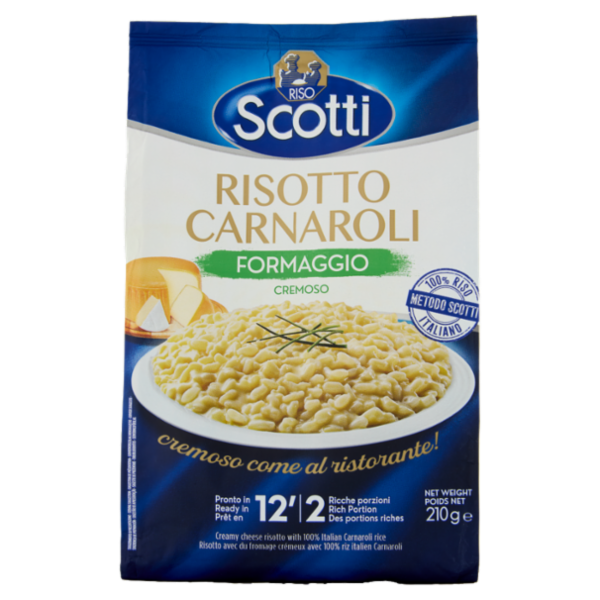 Riso Scotti Risotto Carnaroli Formaggio Cremoso 210 g