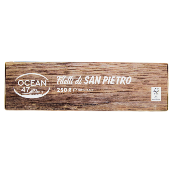 Ocean 47 Filetti di San Pietro Surgelati 250 g