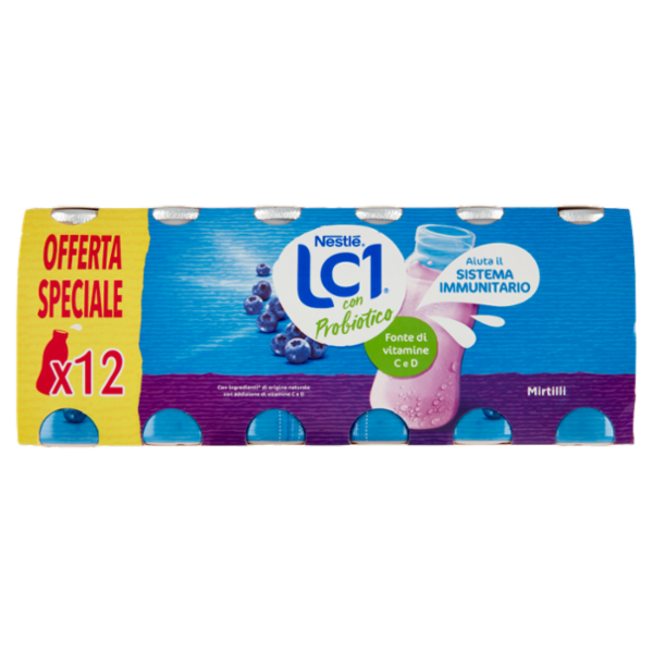 NESTLÉ LC1 con Probiotico Mirtilli 12 x 90 g