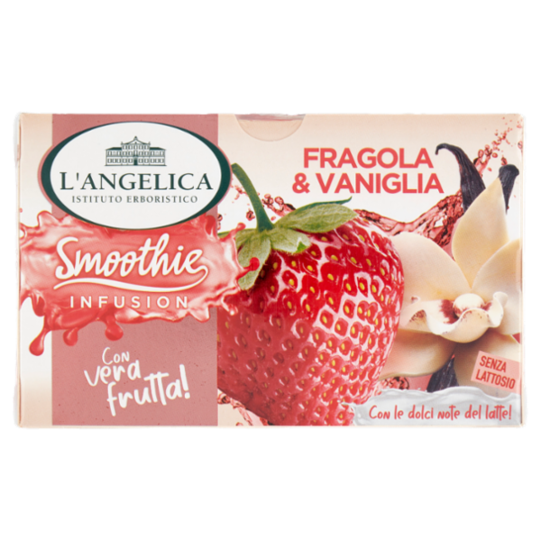 L'Angelica Smoothie Infusion Fragola & Vaniglia 15 Filtri 30 g